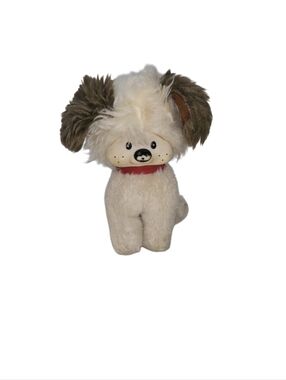 House of Lloyd Plush Puppy Dog Plastic Faces 6” Vintage Hard To Find 80's  RARE